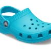 Crocs Classic Small Crocs Outdoor Beach Sports Big Boys ブルーサンダル 204536-4SL