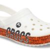 Crocs Crocband ロゴ モーション クロッグ ユニセックス ホワイトオレンジ サンダル “ホワイトオレンジ” 206381-127