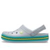 Crocs Crocband ジッパーバンド クロッグ “グレーアクア” 206594-0GV