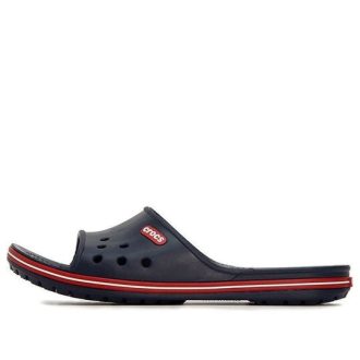 Crocs Crocband Crocs ブラック ユニセックス サンダル “ダークブルーレッド” 204108-4CC Crocs Crocband Crocs ブラック ユニセックス サンダル “ダークブルーレッド” 204108-4CC