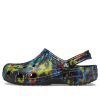 Crocs クラシック タイダイ柄 Crocs ビーチ ユニセックス デニムブルー サンダル 205453-4SW