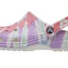 Crocs クラシッククロッグパターン Crocs フラットヒール スポーツ カラフルブルーサンダル 205453-6SN