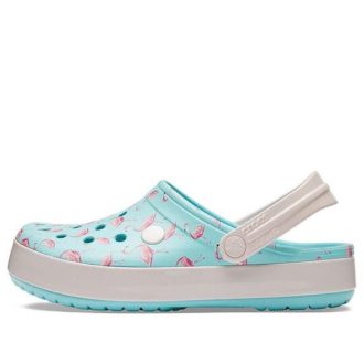 Crocs クラシッククロッグパターン Crocs ビーチ アイスブルー サンダル 205579-4IU Crocs クラシッククロッグパターン Crocs ビーチ アイスブルー サンダル 205579-4IU