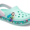 Crocs おもしろ柄 スモール Crocs アウトドア スポーツ ビッグボーイズ ミントグリーン サンダル 206155-3P7