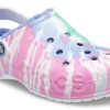 Crocs クラシッククロッグ Crocs タイダイプリント マルチカラー ユニセックス スリッパ 207329-6SO