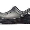 Crocs クラシッククロッグ Crocs Stay Warm 耐摩耗性 スポーツ ユニセックス ブラック サンダル 16244-060