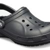 Crocs クラシッククロッグ Crocs Stay Warm 耐摩耗性 スポーツ ユニセックス ブラック サンダル 16244-060