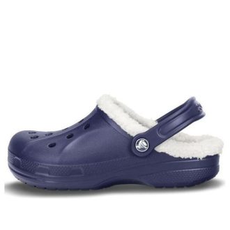 Crocs クラシッククロッグ Crocs Stay Warm 耐摩耗性 ネイビーブルー ユニセックス スリッパ 16244-49U Crocs クラシッククロッグ Crocs Stay Warm 耐摩耗性 ネイビーブルー ユニセックス スリッパ 16244-49U