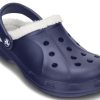 Crocs クラシッククロッグ Crocs Stay Warm 耐摩耗性 ネイビーブルー ユニセックス スリッパ 16244-49U