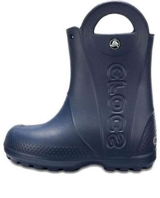 Crocs (GS) ハンドルイット レインブーツ “ネイビー” 12803-04