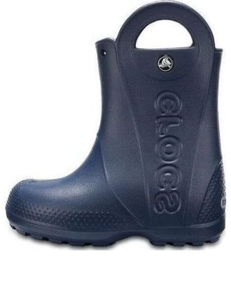Crocs (GS) ハンドルイット レインブーツ “ネイビー” 12803-410