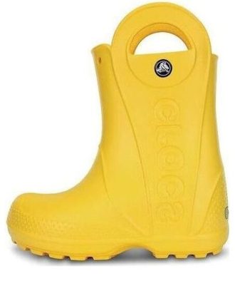 Crocs (GS) ハンドルイット レインブーツ “イエロー” 12803-730