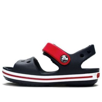 Crocs (GS) クロックバンドサンダル “ネイビーレッド” 12856-485