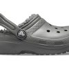 Crocs (GS) クラシック ラインド クロッグ “スレート グレー スモーク” 203506-0EX