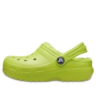 Crocs (GS) クラシック ラインド クロッグ “グリーン” 203506-3TX