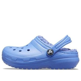 Crocs (GS) クラシック ラインド クロッグ “ブルー” 203506-434