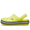 Crocs (GS) クロックバンド カットアウトディテール ラウンドトゥ クロッグ “イエローグレー” 204537-7H1