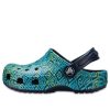 Crocs (GS) クラシック グラフィック クロッグ “ブルーグリーン” 204816-410