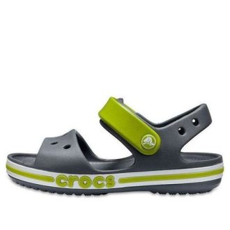 Crocs (GS) バヤバンド サンダル “グレーグリーン” 205400-025