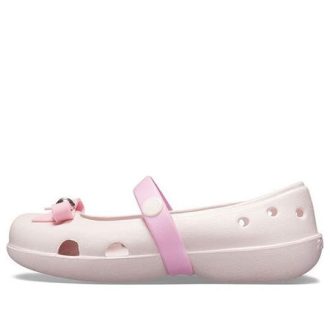 Crocs (GS) キーリー チャーム フラットシューズ “ピンク” 205487-6PI Crocs (GS) キーリー チャーム フラットシューズ “ピンク” 205487-6PI