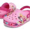 Crocs (GS) ファンラボ プリンセスバンド ライトクロッグ “ピンク” 205496-6I2