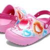 Crocs (GS) ファン ラボ ハート ライト クロッグ “ピンクブルー” 205648-6I2