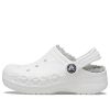 Crocs (GS) クラシック クロッグ ステイ ウォーム ライトウェイト ホワイトグレー サンダル “ホワイト ライトグレー” 205977-11H