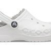 Crocs (GS) クラシック クロッグ ステイ ウォーム ライトウェイト ホワイトグレー サンダル “ホワイト ライトグレー” 205977-11H