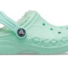 Crocs (GS) クラシック バヤ ライニング クロッグ “ミント” 205977-3TI
