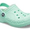 Crocs (GS) クラシック バヤ ライニング クロッグ “ミント” 205977-3TI
