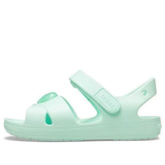 Crocs (GS) クラシック クロスストラップ サンダル “ミントグリーン” 206245-3TI