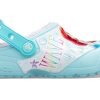 Crocs (GS) ファンラボ ディズニー リトルマーメイド クロッグ “スカイブルー ホワイト” 206281-4O9