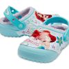 Crocs (GS) ファンラボ ディズニー リトルマーメイド クロッグ “スカイブルー ホワイト” 206281-4O9