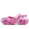 Crocs (GS) クラシック チャーム メリージェーン サンダル “ピンクパープル” 206364-669