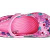 Crocs (GS) クラシック チャーム メリージェーン サンダル “ピンクパープル” 206364-669