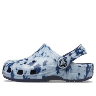 Crocs (GS) クラシック タイダイ マニア クロッグ “マーブルブルー” 206486-95T