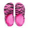 Crocs (GS) クラシック アウト オブ ディス ワールド クロッグ “エレクトリック ピンク ブラック” 206739-6QS