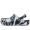 Crocs (GS) クラシック マーブル クロッグ “ブラック ホワイト” 207002-103