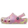 Crocs (GS) クラシック マーブル クロッグ “ピンクイエロー” 207002-6SO