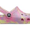 Crocs (GS) クラシック マーブル クロッグ “ピンクイエロー” 207002-6SO