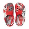 Crocs (GS) クラシック マーブル クロッグ “ホワイト レッド グレー” 207002-884
