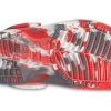 Crocs (GS) クラシック マーブル クロッグ “ホワイト レッド グレー” 207002-884