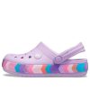 Crocs (GS) クロックバンド シェブロン ビーズクロッグ “ライラックマルチ” 207007-5PR