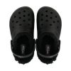 Crocs (GS) ラインドクロッグ アウトドアサンダル “ブラック” 207009-060
