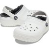 Crocs (GS) クラシック ラインド クロッグ “ホワイトグレー” 207009-10M