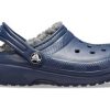 Crocs (GS) クラシック ラインド グリッター クロッグ “ブルー” 207010-459
