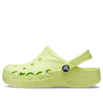 Crocs (GS) バヤ クロッグ “ライムグリーン” 207013-3U4