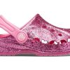 Crocs (GS) バヤ グリッター クロッグ “ピンク” 207014-669