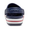 Crocs (GS) バヤバンド クロッグ “ネイビー ホワイト レッド” 207019-410