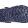 Crocs (GS) バヤバンド クロッグ “ネイビー ホワイト レッド” 207019-410